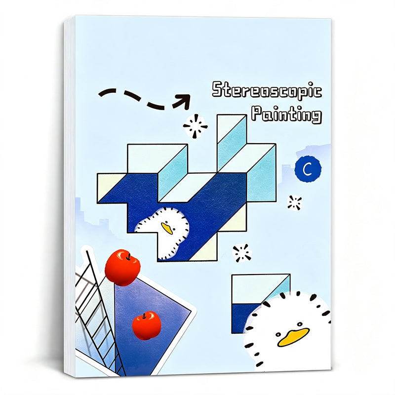 📢📢 ¡50% DE DESCUENTO!! ⏰ Libro de calco tridimensional 3D para niños con actividades de colorear y recortar papel