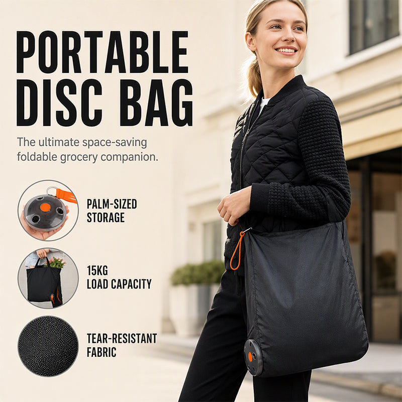 🛍️ Bolsa de compra portátil enrollable, fácil de transportar