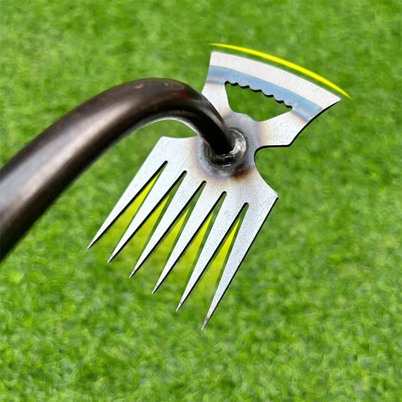🌱 Herramienta manual para extraer malas hierbas, ideal para césped y jardín