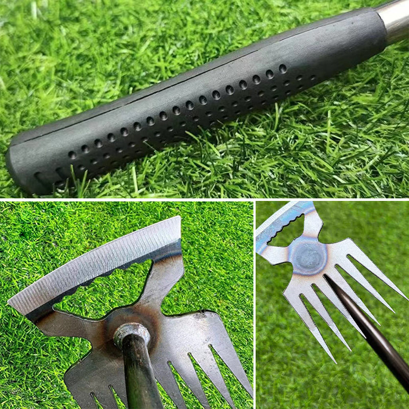 🌱 Herramienta manual para extraer malas hierbas, ideal para césped y jardín