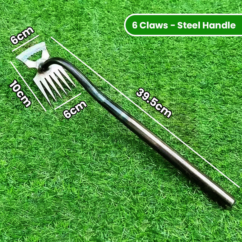 🌱 Herramienta manual para extraer malas hierbas, ideal para césped y jardín