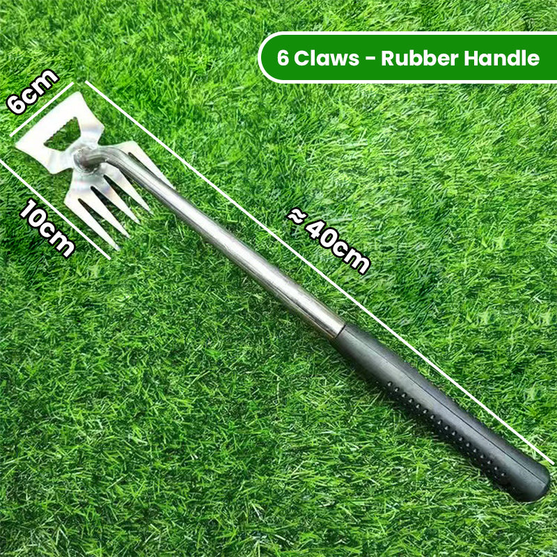 🌱 Herramienta manual para extraer malas hierbas, ideal para césped y jardín