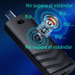 Probador de alcohol recargable con pantalla LCD y difusión de voz