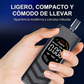Probador de alcohol recargable con pantalla LCD y difusión de voz