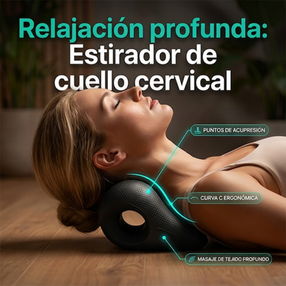 🧘Almohada estiradora de cuello en forma de U🛏️