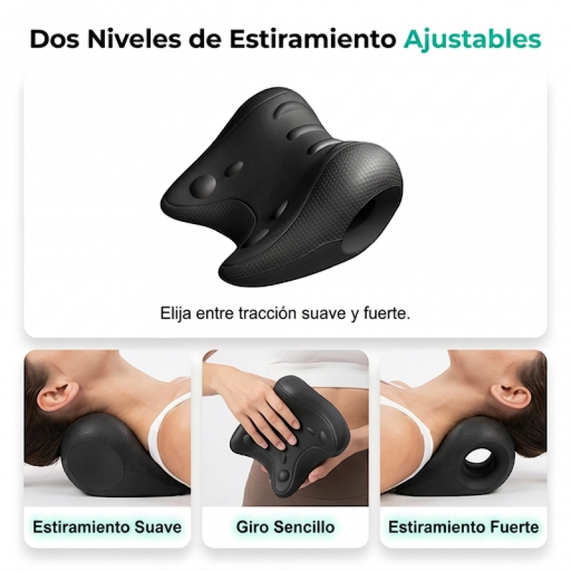 🧘Almohada estiradora de cuello en forma de U🛏️