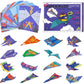 ⏳🔥¡50 % DE DESCUENTO POR TIEMPO LIMITADO! ⏰ Set creativo de aviones de papel DIY para niños