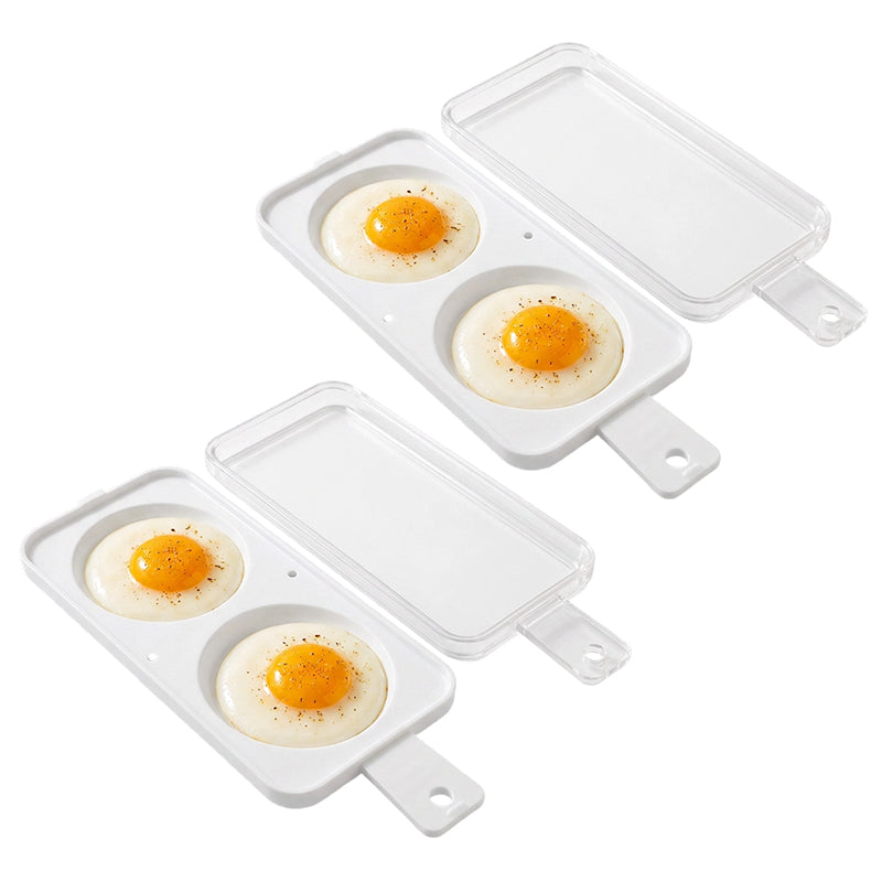 📢📢¡50% DE DESCUENTO !! ⏰Cocedor de huevos de 2 cavidades para microondas