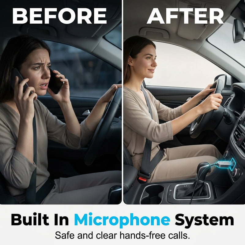 Receptor de audio Bluetooth para auto