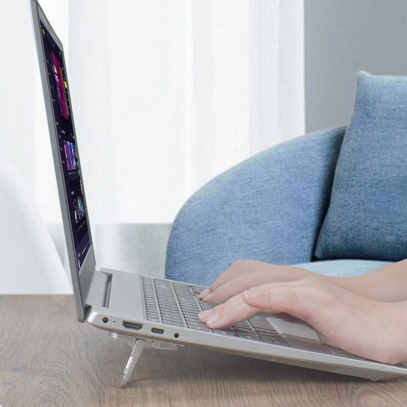 🔥 ¡50% DESCUENTO OFERTA CALIENTE! 🔥 Soporte Plegable Mini para Portátil de Escritorio – Elevador de Aluminio Portátil 💻