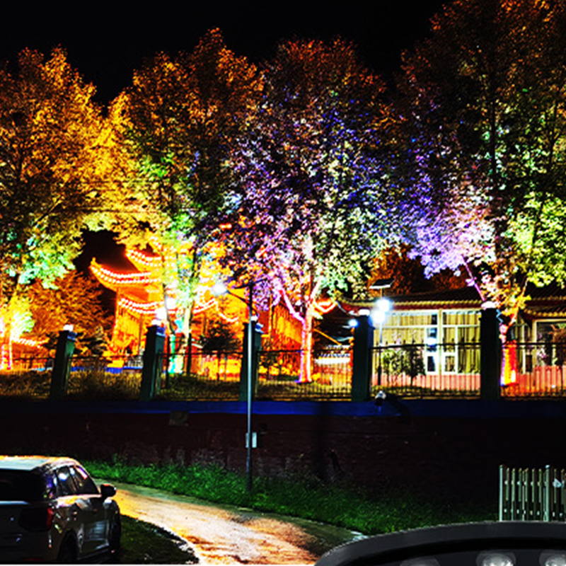 🌳💡 Luces solares en forma de árbol con anillo – Focos exteriores resistentes a la intemperie, ideales para árboles, columnas y jardines