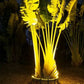 🌳💡 Luces solares en forma de árbol con anillo – Focos exteriores resistentes a la intemperie, ideales para árboles, columnas y jardines