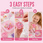 🔥 ¡50% DESCUENTO! 🧁 Kit de juguete antiestrés tipo helado frito DIY con diseño de garra de gato para niños