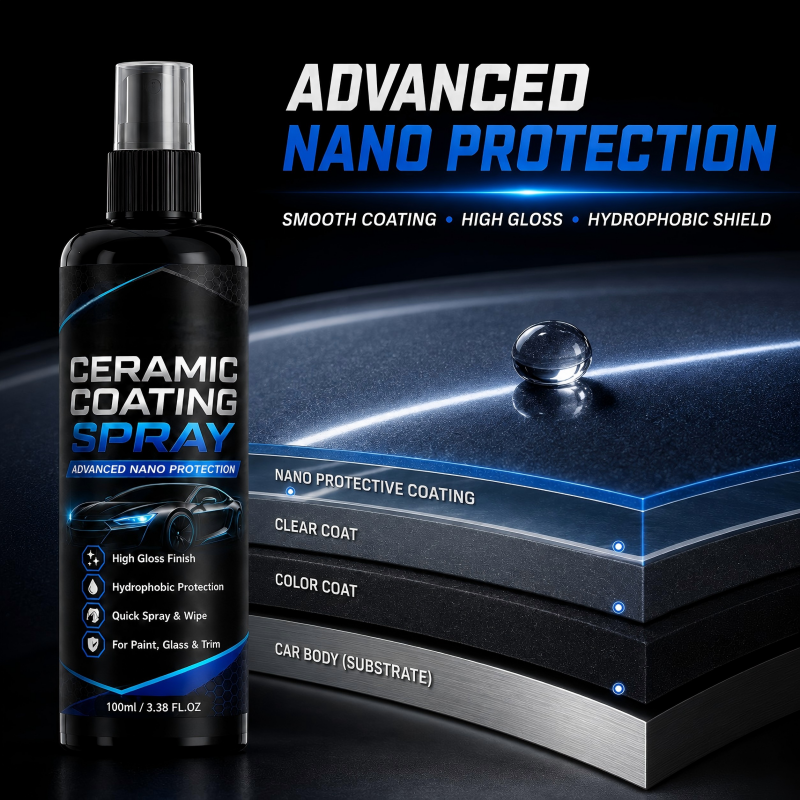 Spray Recubrimiento Cerámico Nano para Automóviles