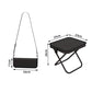 Taburete plegable portátil con diseño de bolso