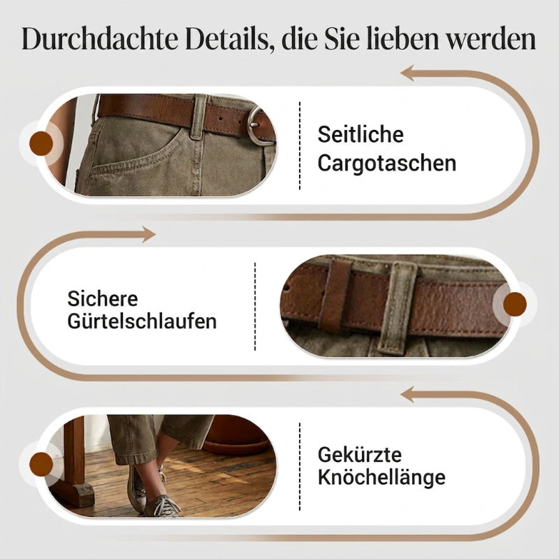📢 Oferta de mitad de temporada: −50% solo por tiempo limitado⏰👖 Pantalones capri cargo casuales para mujer – pantalones tres cuartos cómodos con múltiples bolsillos, ideales para el día a día, viajes y verano ☀️