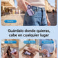 🌀💨 Mini ventilador portátil con pantalla LED – 👍 Ventilador de bolsillo turbo de 5 velocidades. ✨ Recargable por USB, enfriamiento rápido ideal para viajes y maquillaje. Regalo perfecto. Refrigeración portátil.