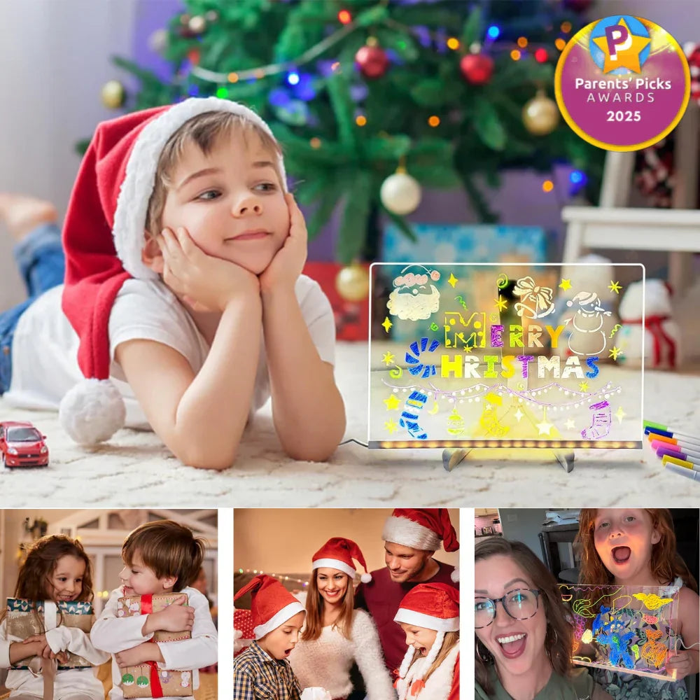 ✨PRECIO ESPECIAL ÚLTIMA SEMANA⏳🎨Tablero de dibujo LED luminoso para niños