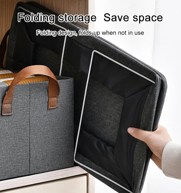 Caja plegable para guardar cosas en el armario