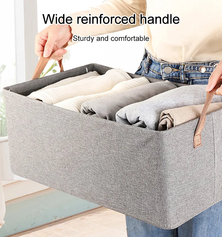 Caja plegable para guardar cosas en el armario