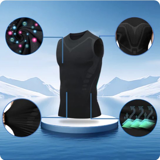 🎁 Venta caliente 49% de descuento ⏳ Camisa sin mangas de forma de edición iónica