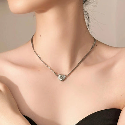 Regalo para ella🎁 Collar con imán de corazón roto de Niche Design