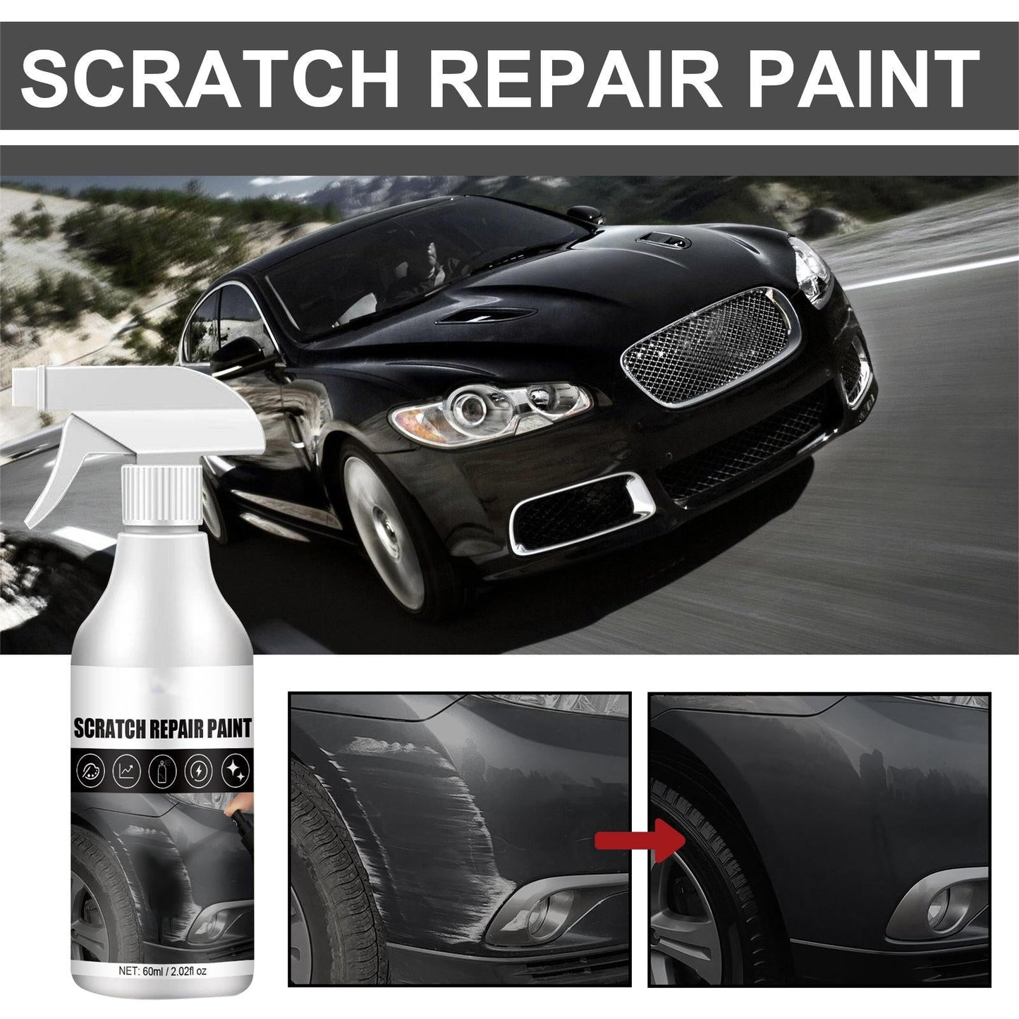 Hot Selling🔥Limpiador de arañazos de coche para reparar imperfecciones superficiales