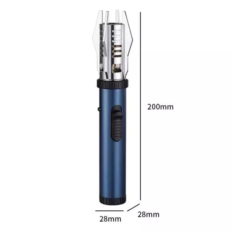 🎁Ofertas de vacaciones🔥Encendedor de antorcha de soldadura a prueba de viento grande multifuncional（Gran Venta⛄BUY 2 Get 10% OFF + envío gratuito）