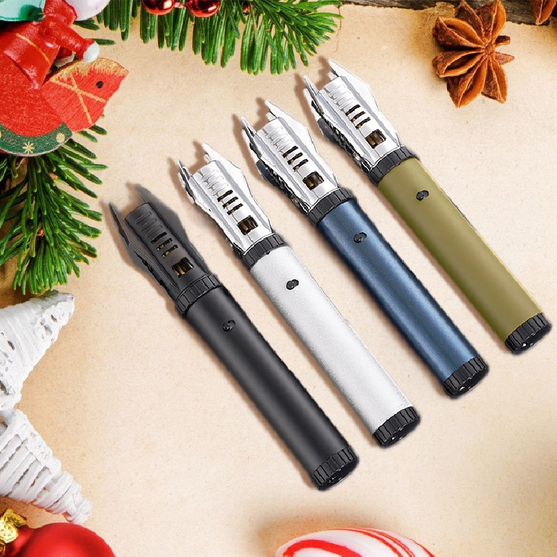 🎁Ofertas de vacaciones🔥Encendedor de antorcha de soldadura a prueba de viento grande multifuncional（Gran Venta⛄BUY 2 Get 10% OFF + envío gratuito）
