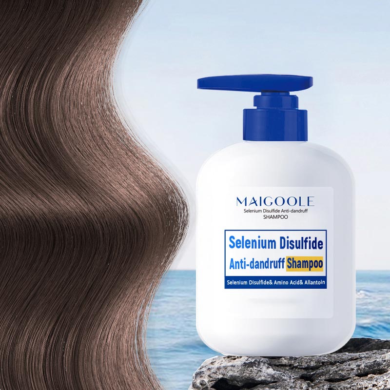 Champú anticaspa con disulfuro de selenio