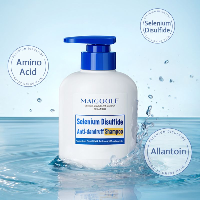 Champú anticaspa con disulfuro de selenio