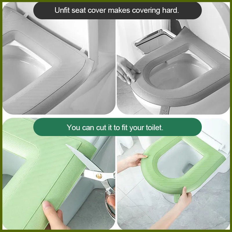 Cojín impermeable para asiento de inodoro