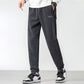 Pantalones de chándal con puños, versátiles y a la moda para hombre