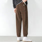 Pantalones de chándal con puños, versátiles y a la moda para hombre