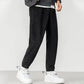 Pantalones de chándal con puños, versátiles y a la moda para hombre