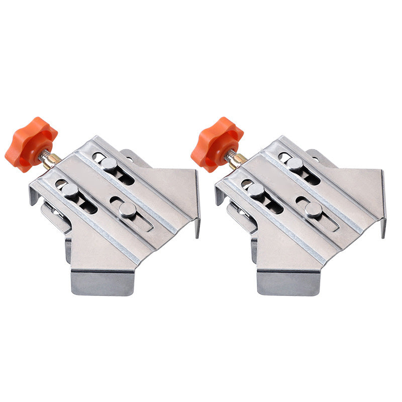 Abrazadera multiuso de acero inoxidable para esquinas de 90 grados