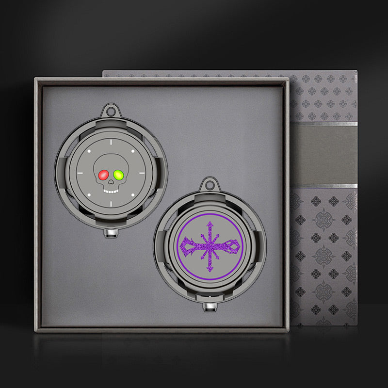 Auriculares inalámbricos Bluetooth con cordón metálico