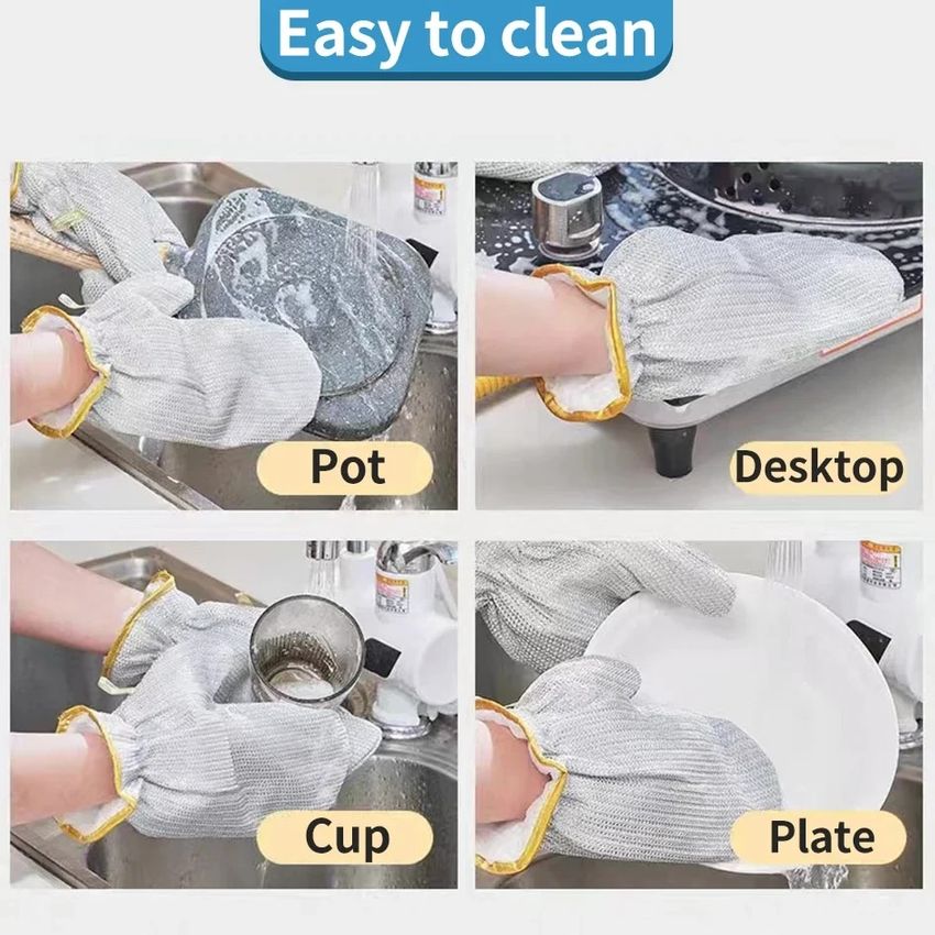 💥Compre 2 Obtenga 1 gratis✨Guantes de limpieza de protección eficiente