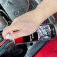 Spray lubricante y silenciador para correas de motores de automoción